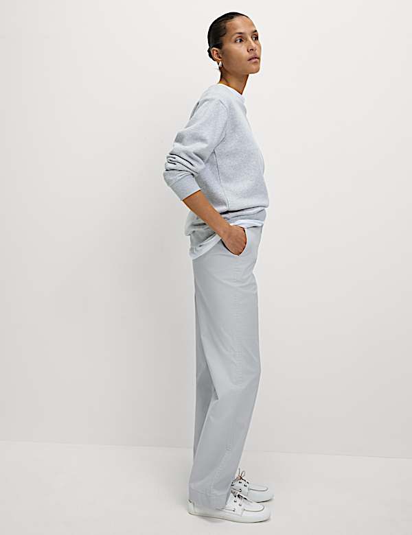 Cotton Rich Straight Leg Chinos