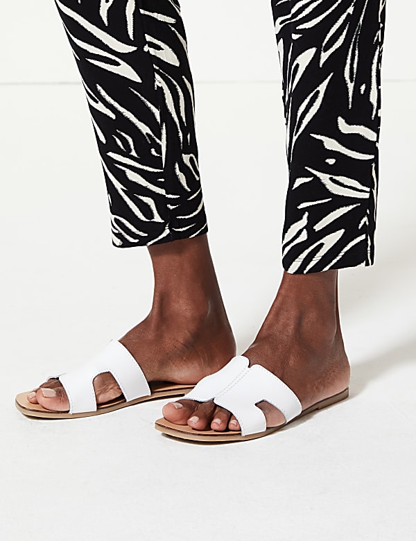 Animal Print Jersey Tapered Trousers