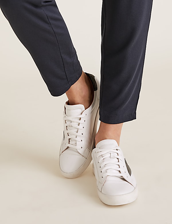 Maternity Jersey Over Bump Tapered Trousers
