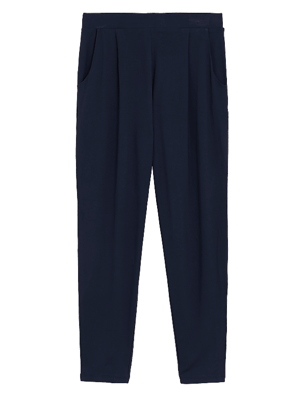 Jersey Tapered Ankle Grazer Trousers