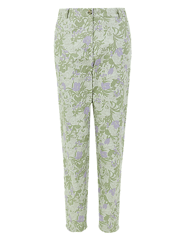 Pure Cotton Ankle Grazer Chinos
