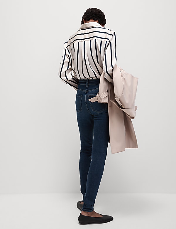 Ivy Thermal High Waisted Skinny Jeans