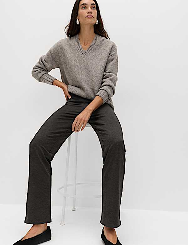 Cotton Rich Straight Leg Joggers