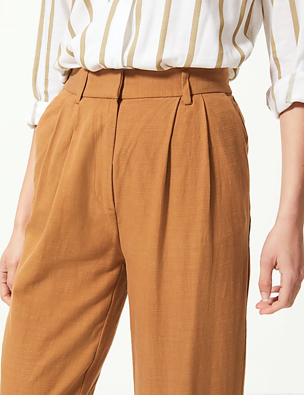 Ankle Grazer Peg Trousers