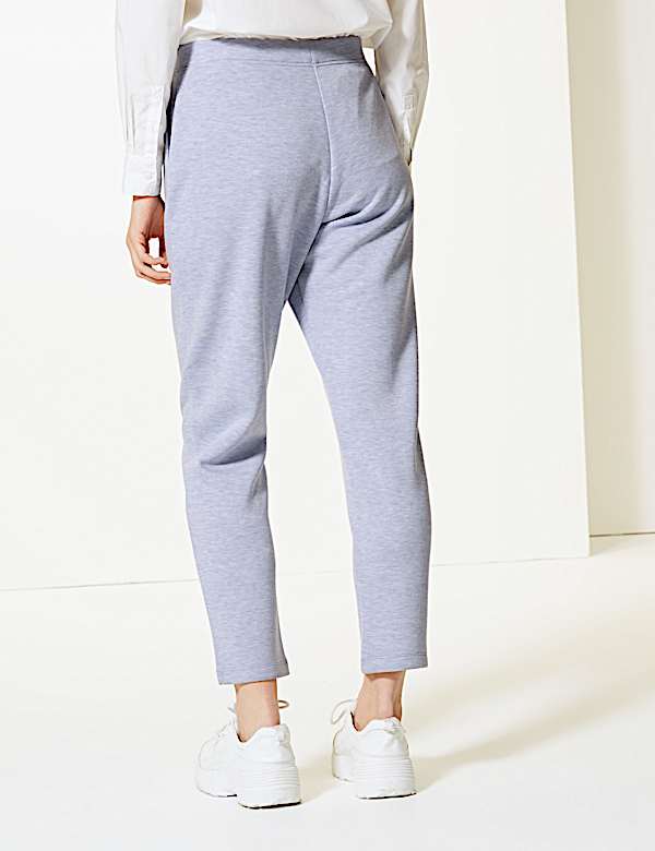 High Waist Ankle Grazer Joggers