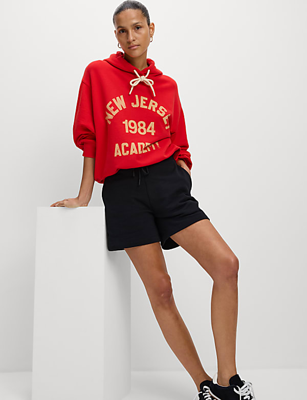 Cotton Rich Jersey Jogger Shorts - EE