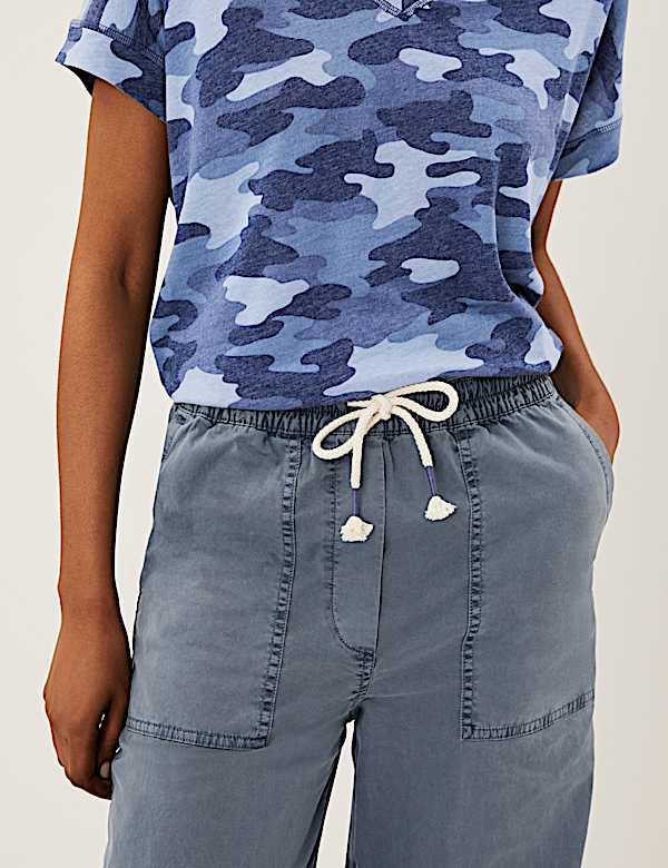 Cotton Rich Balloon Ankle Grazer Chinos