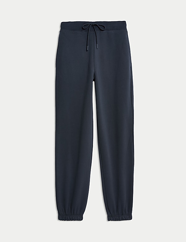 Cotton Rich Drawstring Cuffed Joggers