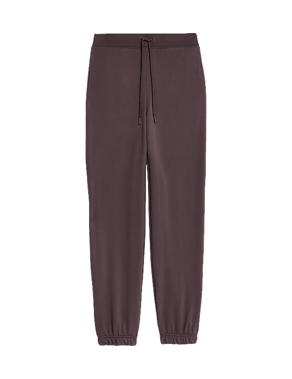Cotton Rich Drawstring Cuffed Joggers
