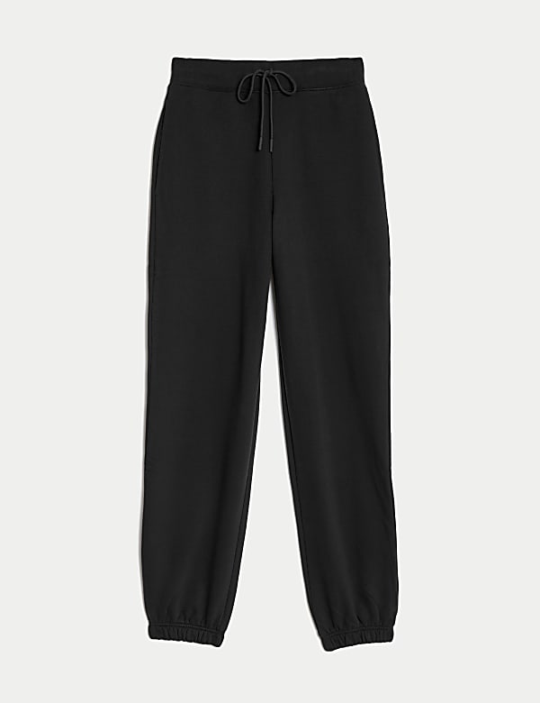 Cotton Rich Drawstring Cuffed Joggers - NZ