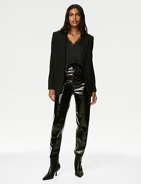 River island harper coated jeans hot sale