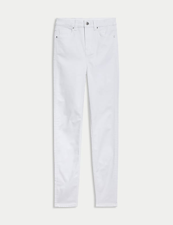 Superzachte skinny Ivy-jeans met hoge taille - NL