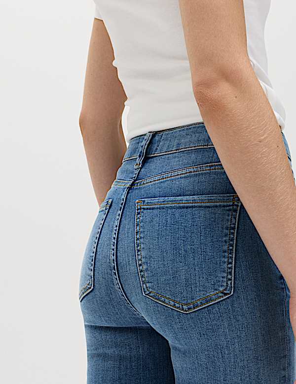 Jean Ivy ultra-doux taille haute coupe skinny - CA