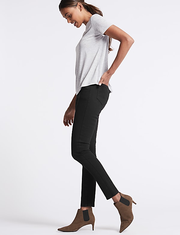 Sculpt & Lift Mid Rise Skinny Leg Jeans