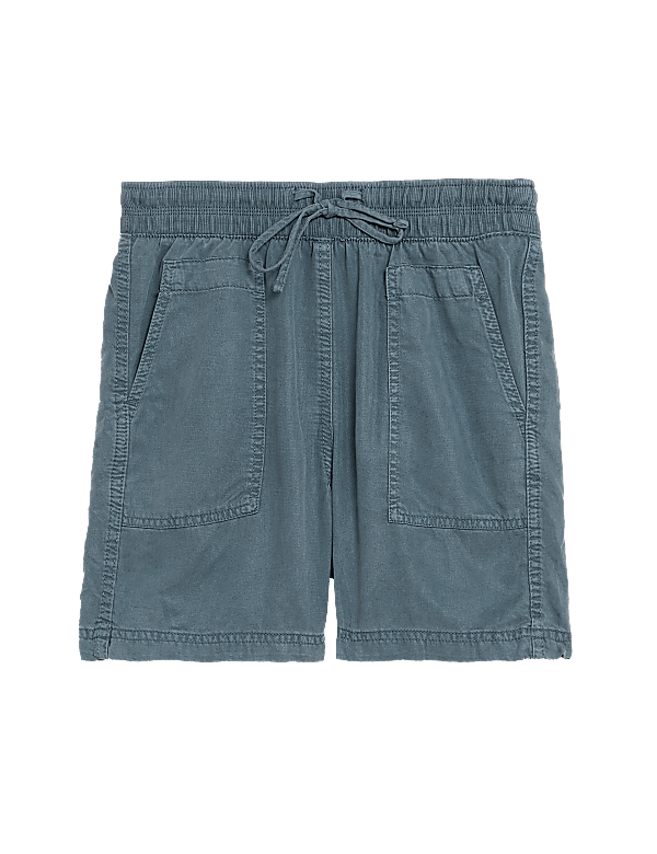 Tencel™ Rich High Waisted Jogger Shorts