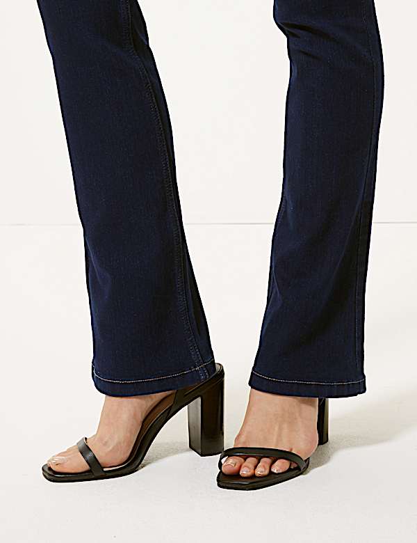 Mid Rise Bootcut Jeans