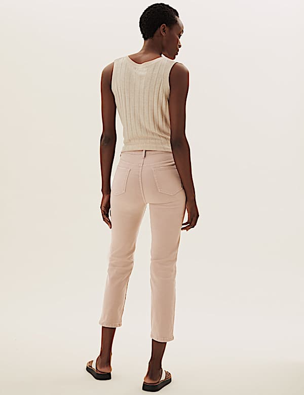 Slim Fit Cropped Jeans - CA