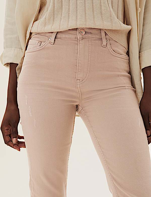 Slim Fit Cropped Jeans - CA