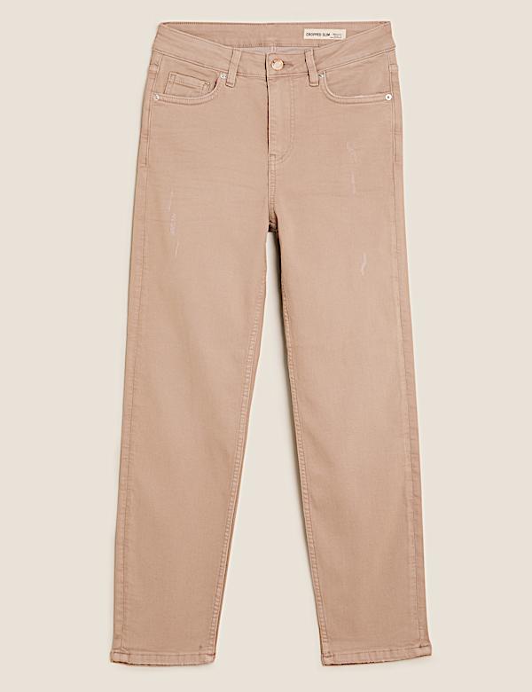 Slim Fit Cropped Jeans - CA