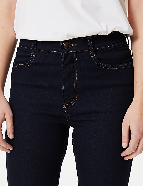 Mid Rise Skinny Leg Jeans
