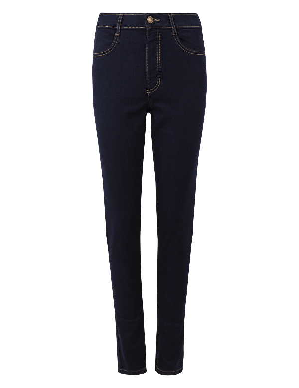 Mid Rise Skinny Leg Jeans