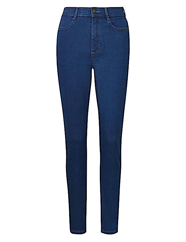 Mid Rise Skinny Leg Jeans