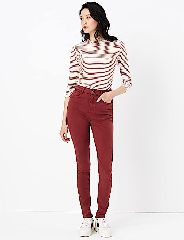 Super Soft Skinny High Waist Trousers