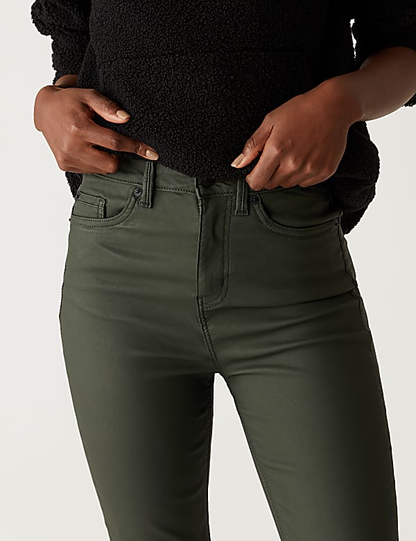 Sienna Coated Straight Leg Jeans