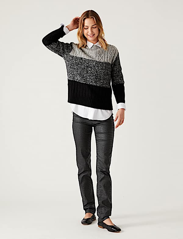 Sienna Coated Straight Leg Jeans