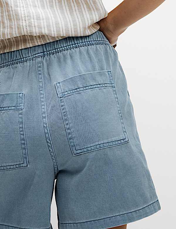 Barven&eacute; &scaron;ortky ze směsi bavlny - CZ