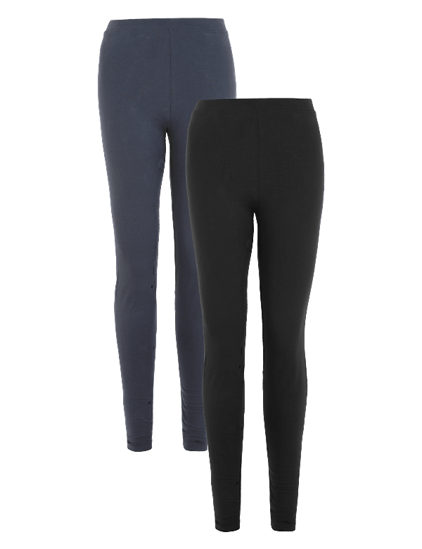 2pk High Waisted Leggings