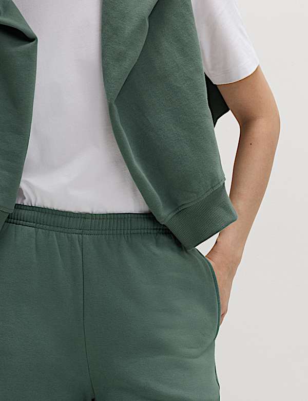 Cotton Rich Cuffed Joggers - AT