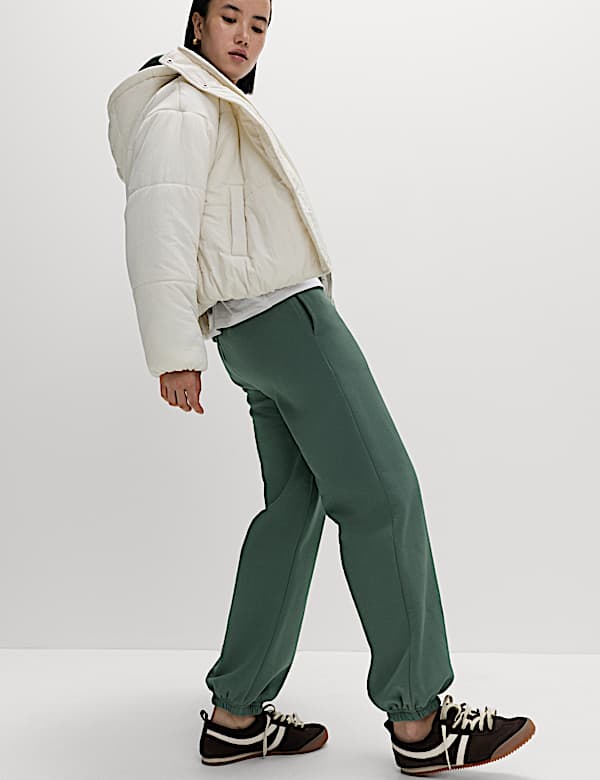 Cotton Rich Cuffed Joggers - AT