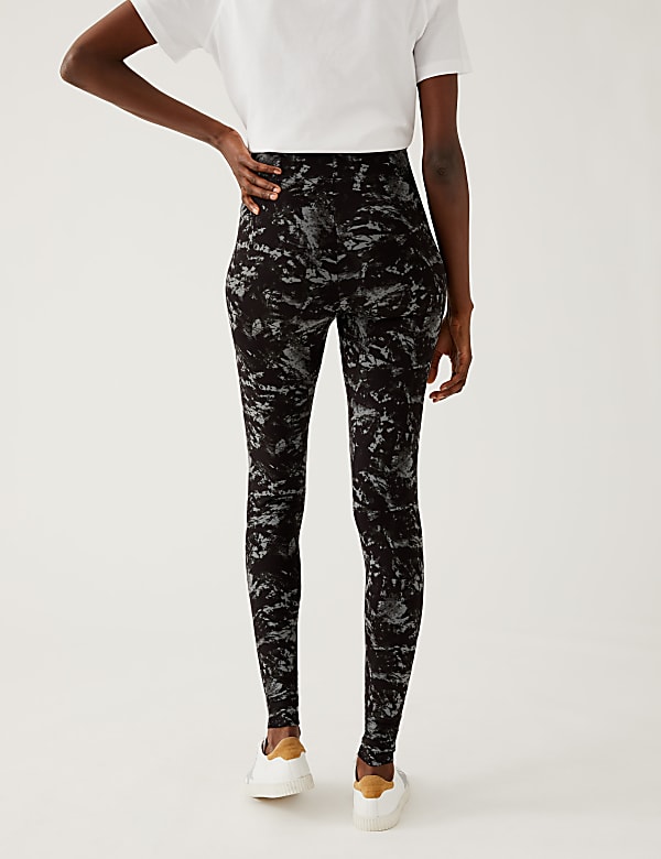 Jersey Tie Dye High Waisted Leggings