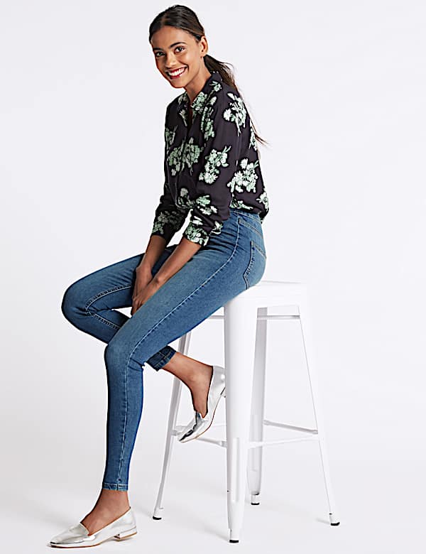 High Waist Super Skinny Jeans