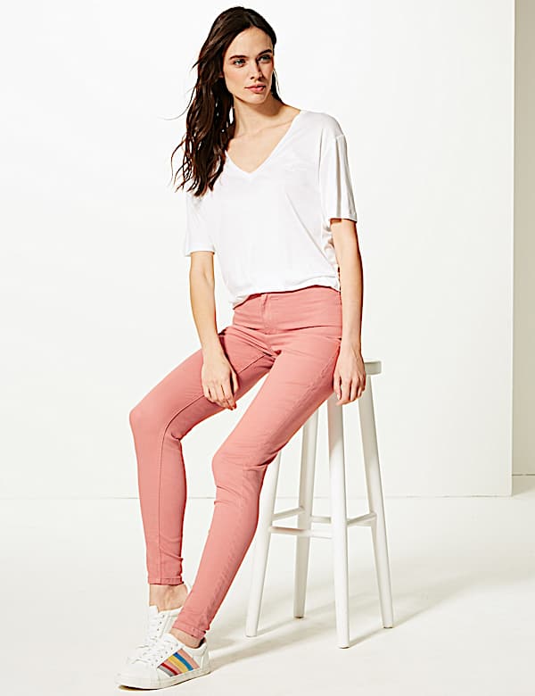 High Waist Super Skinny Jeans
