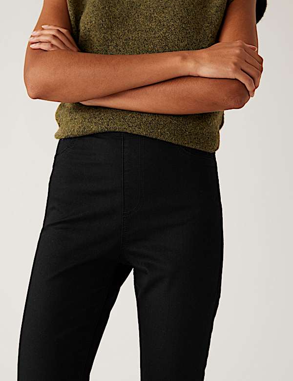 2 Pack High Waisted Jeggings - US