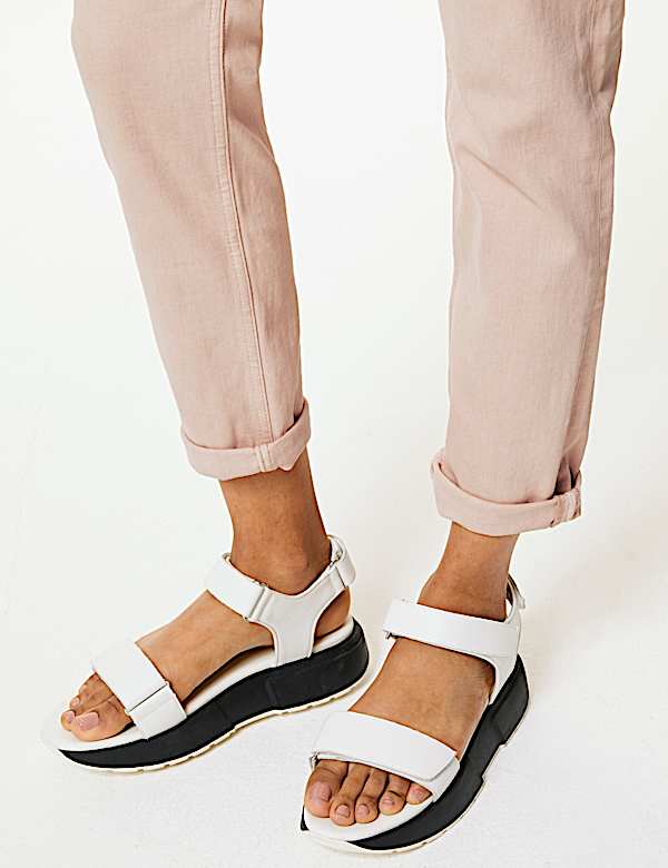 Relaxed Mid Rise Slim Jeans