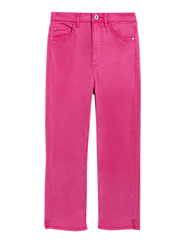 Supersoft High Waisted Skinny Cropped Jeans