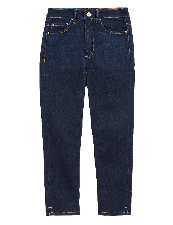Supersoft High Waisted Skinny Cropped Jeans