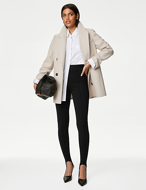 High Waisted Stirrup Leggings - MV