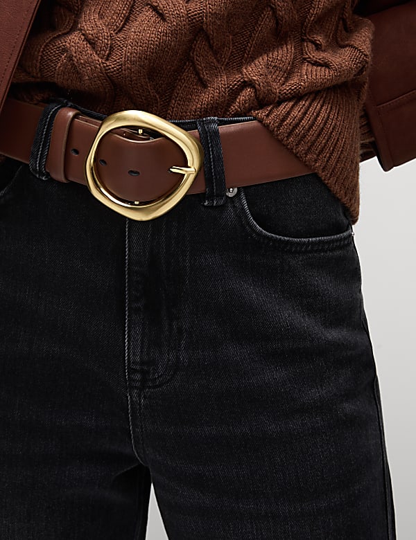 High Waisted Carrot Leg Ankle Grazer Jeans