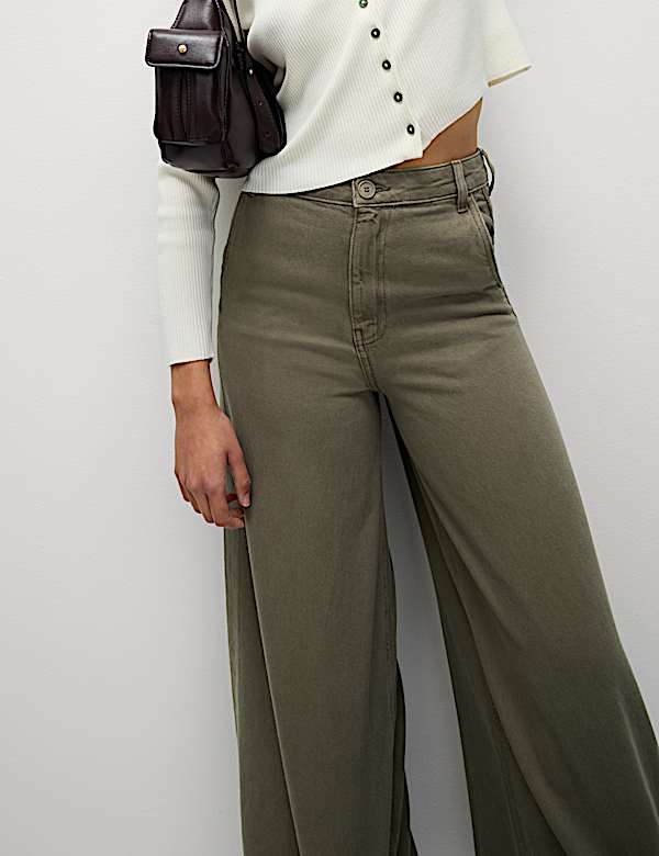 Παντελόνα με υψηλή περιεκτικότητα σε βαμβάκι - GR