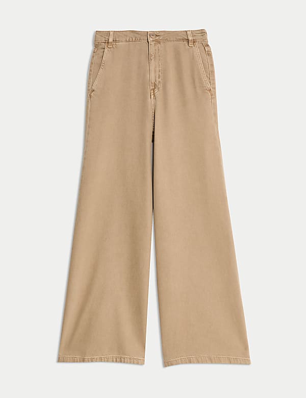 Cotton Rich Palazzo Trousers - EE