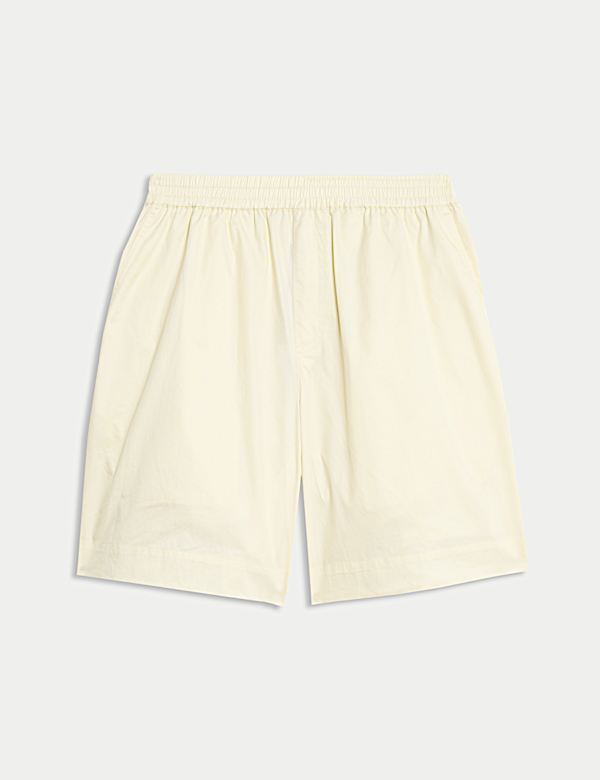 Pure Cotton High Waisted Shorts - US
