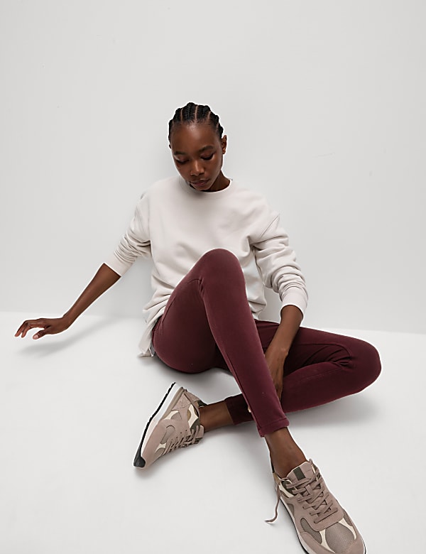 Cosy High Waisted Jeggings - SI