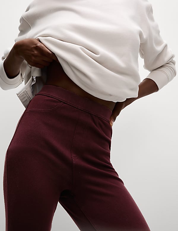 Cosy High Waisted Jeggings - SI