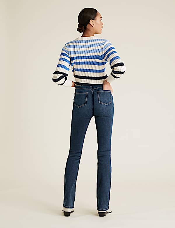 The Slim Flare Jeans