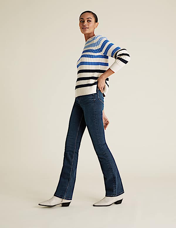 The Slim Flare Jeans