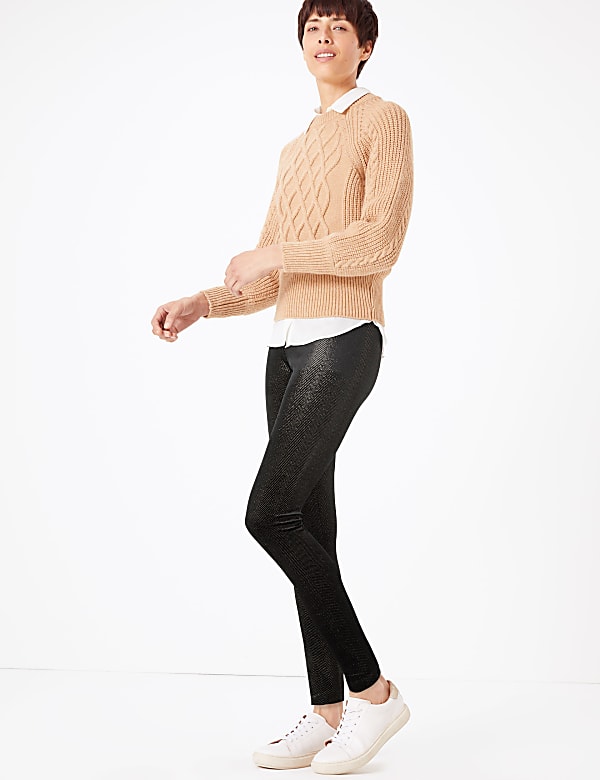 Velvet leggings marks and spencers outlet